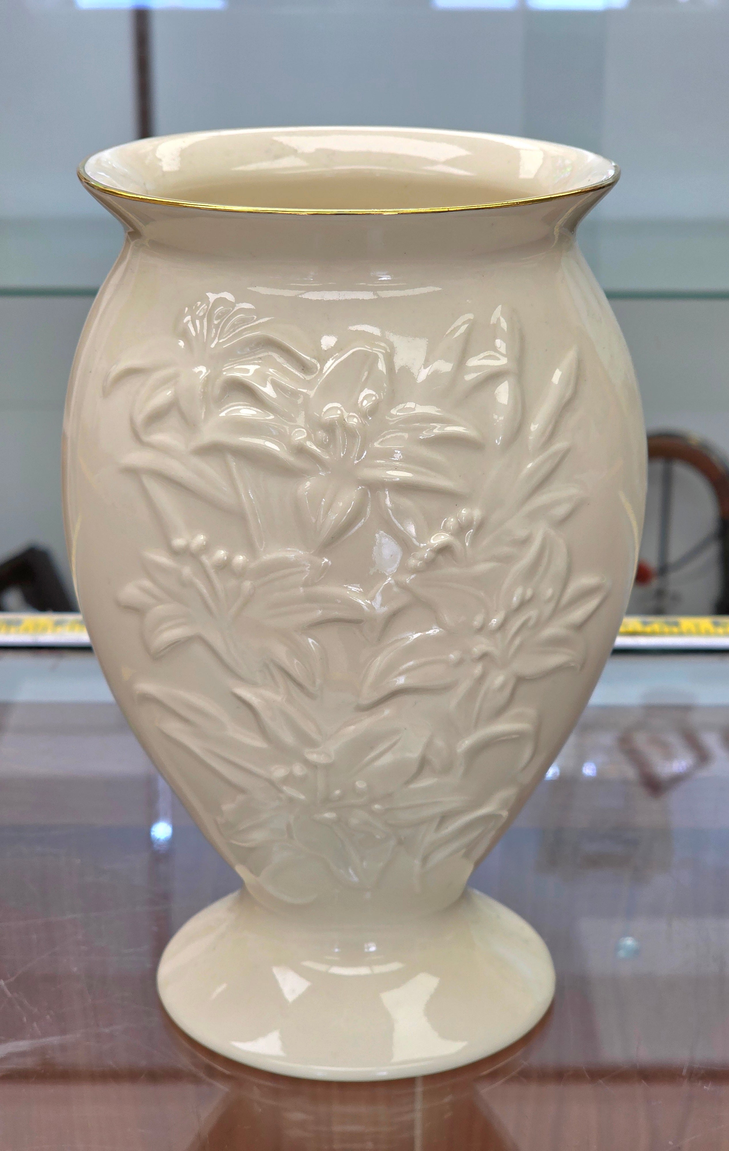 Vintage Lenox Porcelain Vase 8.5" ht