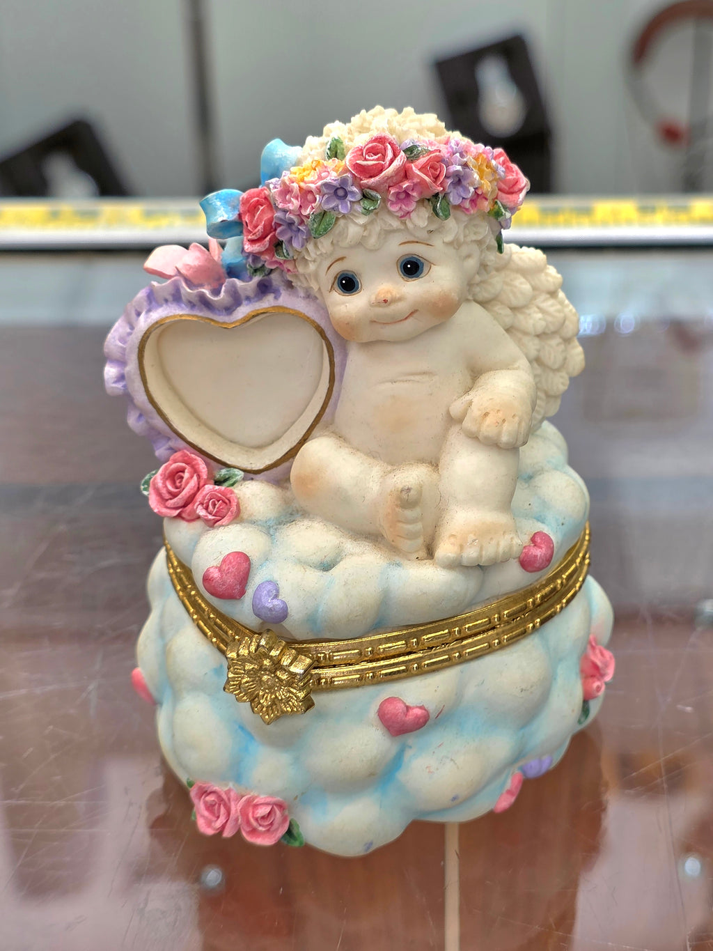 Dreamsicles Cast Art 1998 Dear To My Heart porcelain Trinket box sm photo frame