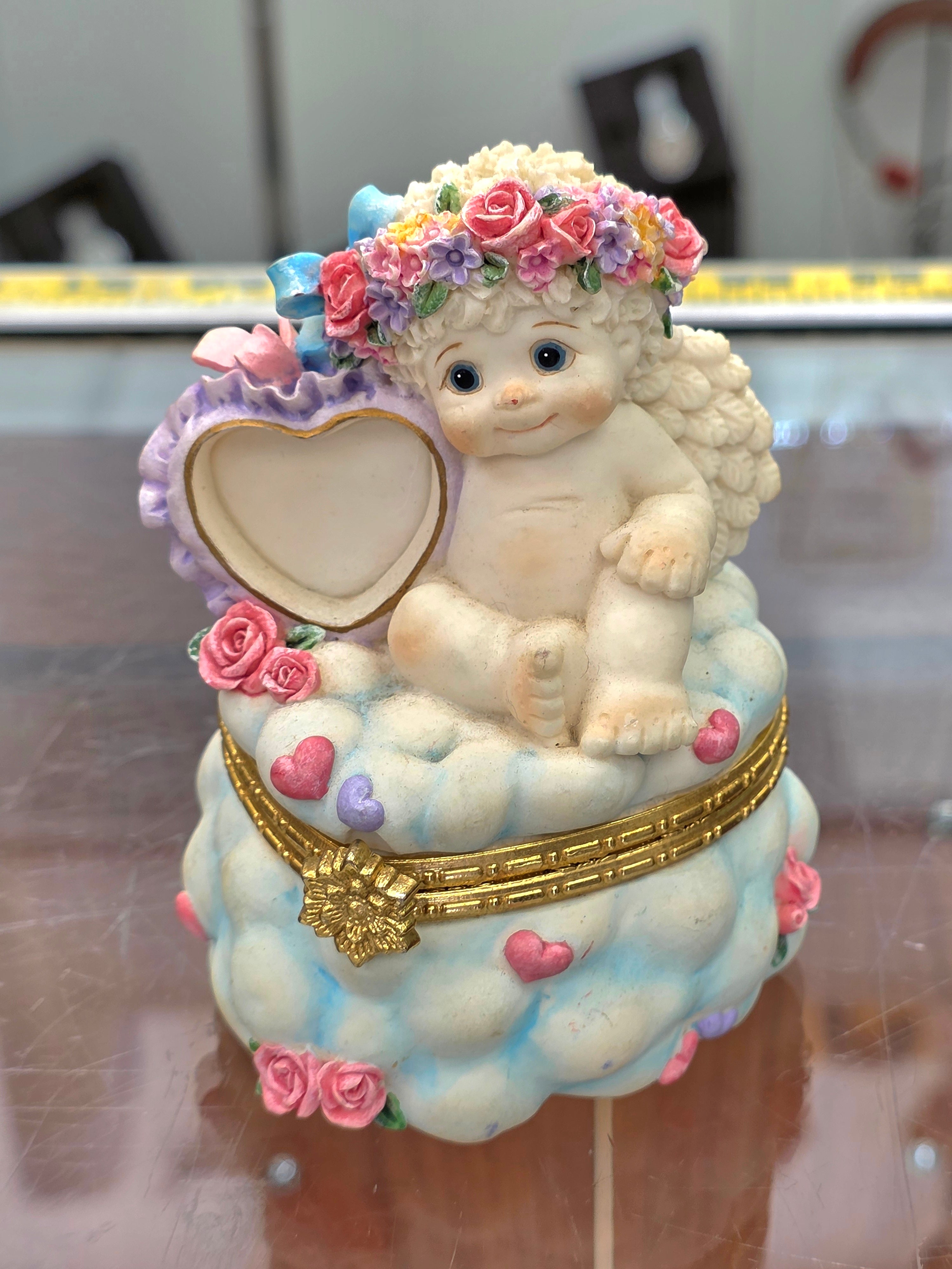 Dreamsicles Cast Art 1998 Dear To My Heart porcelain Trinket box sm photo frame
