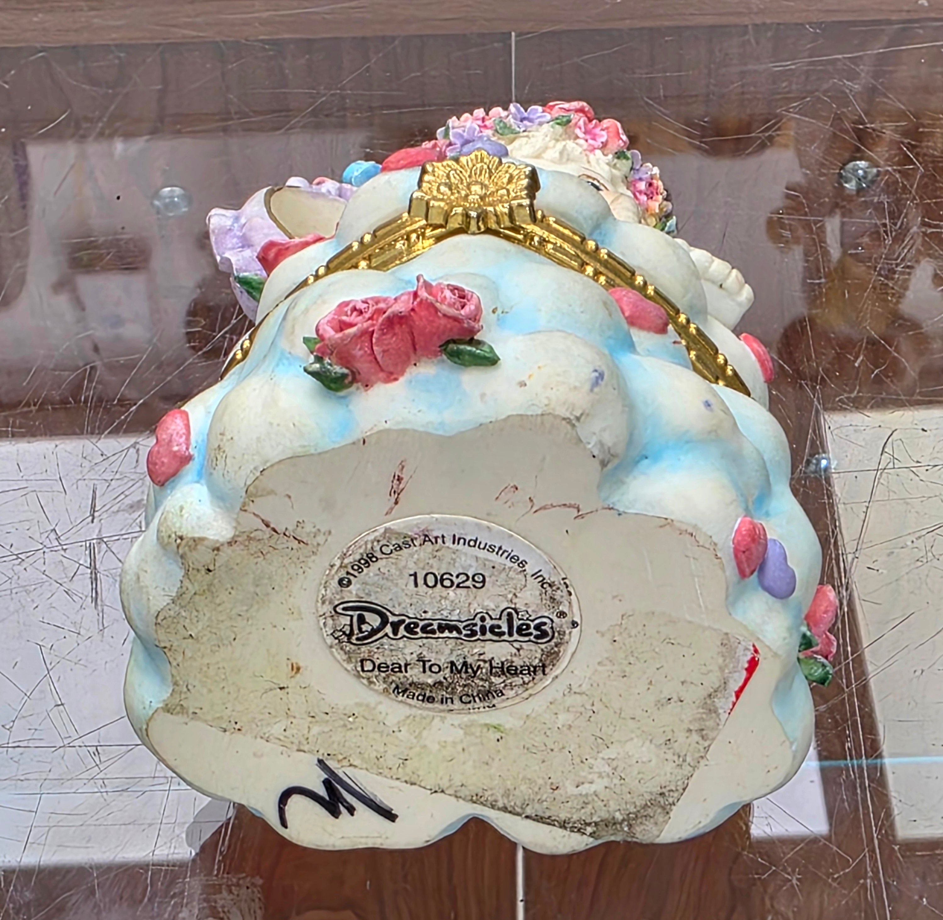Dreamsicles Cast Art 1998 Dear To My Heart porcelain Trinket box sm photo frame