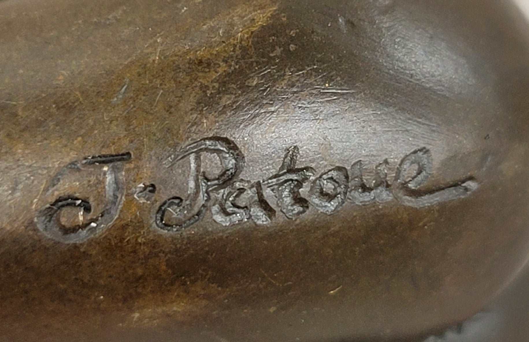 Erotic Bronze Figurine Sculpture Girl Bound Wrists to Ankles Collectible Original Art 3" x 5"