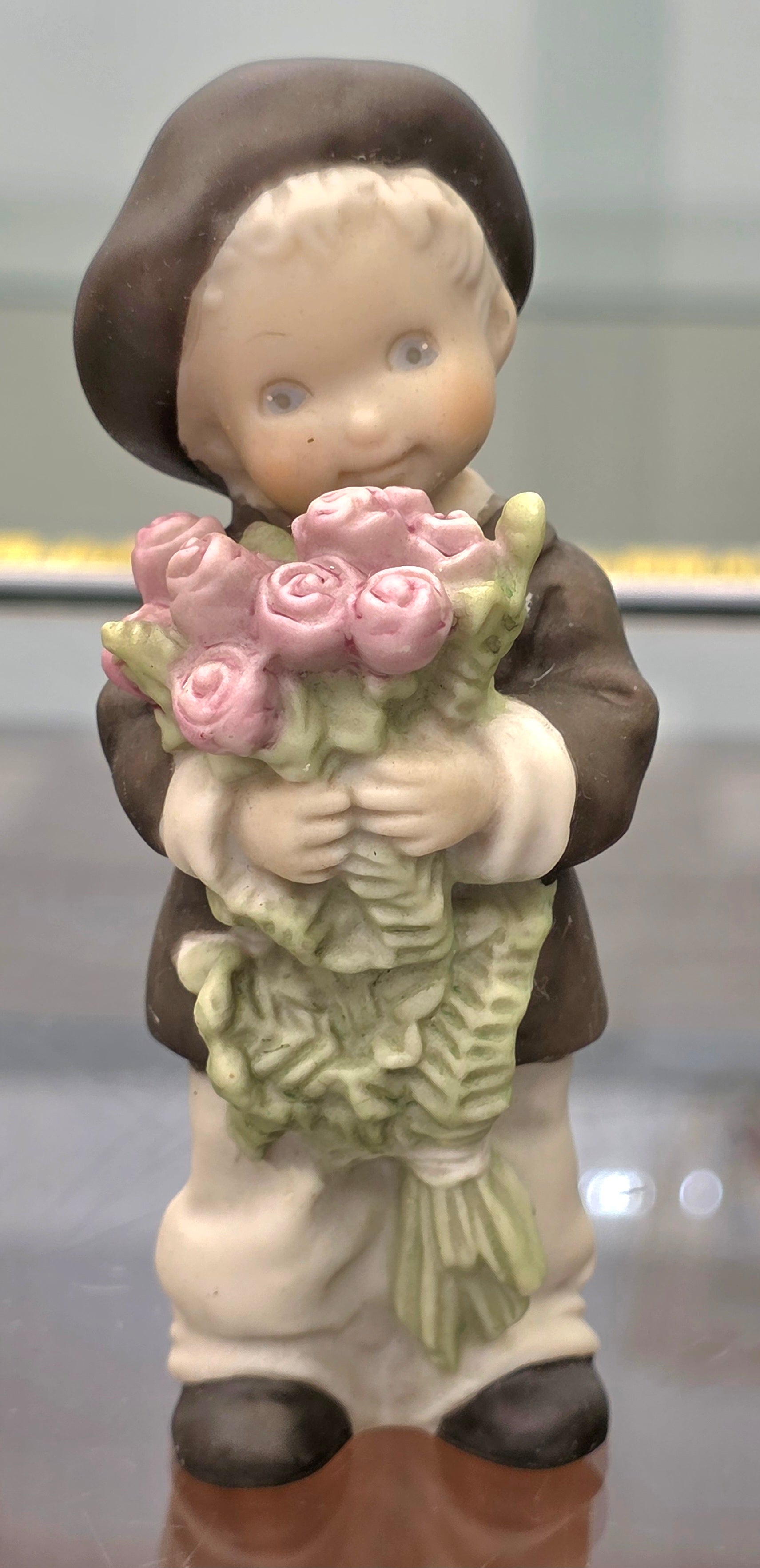 RARE 1996 KIM ANDERSON'S PRETTY AS A PICTURE ENESCO WON'T YOU BE MINE figurine