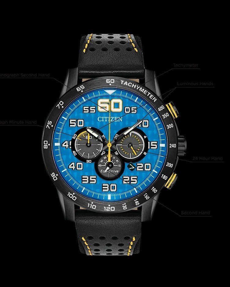 CITIZEN AVION ECO-DRIVE PRIMO 44MM MENS WATCH