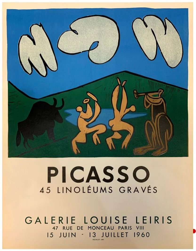 Pablo Picasso . Bacchanal with Black Bull