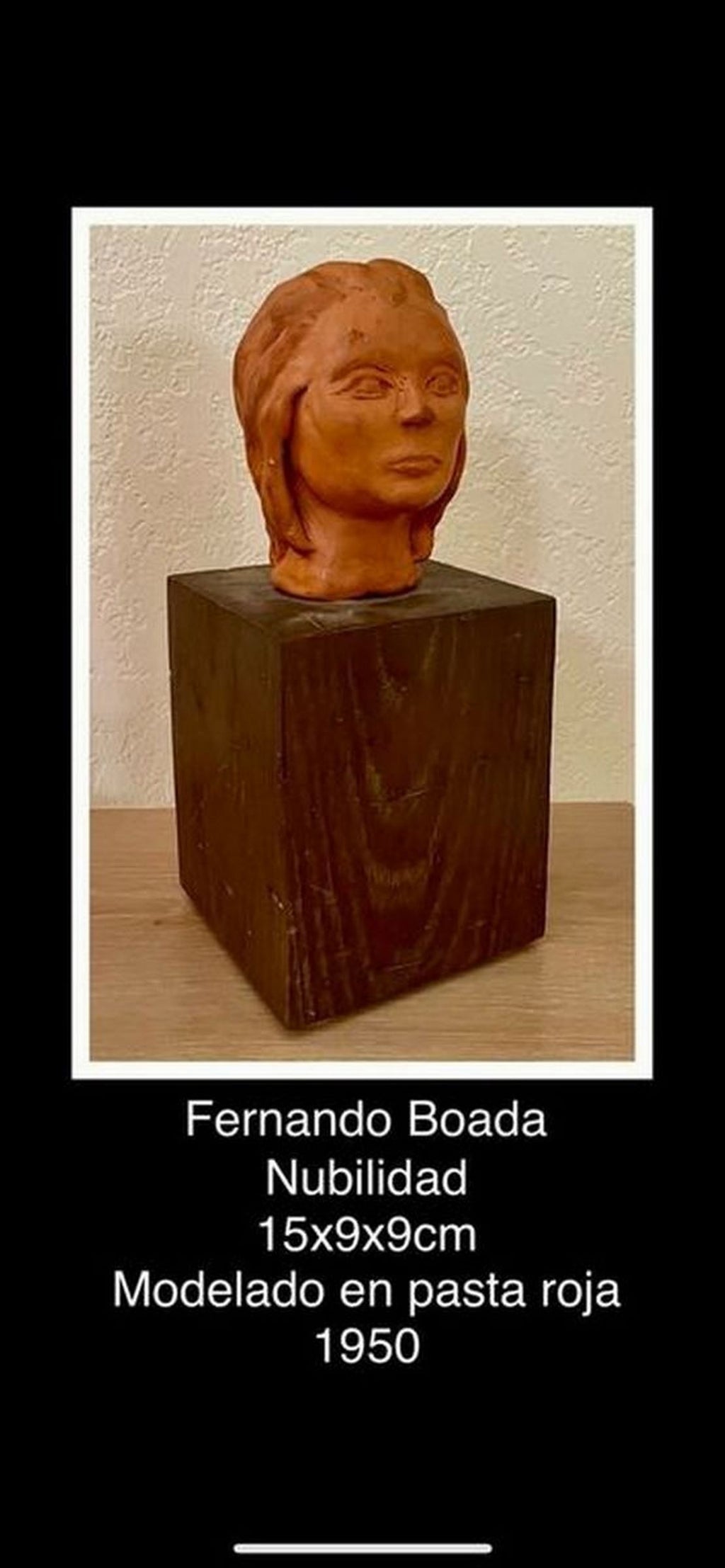 Fernando Boada Martin "Nubilidad"