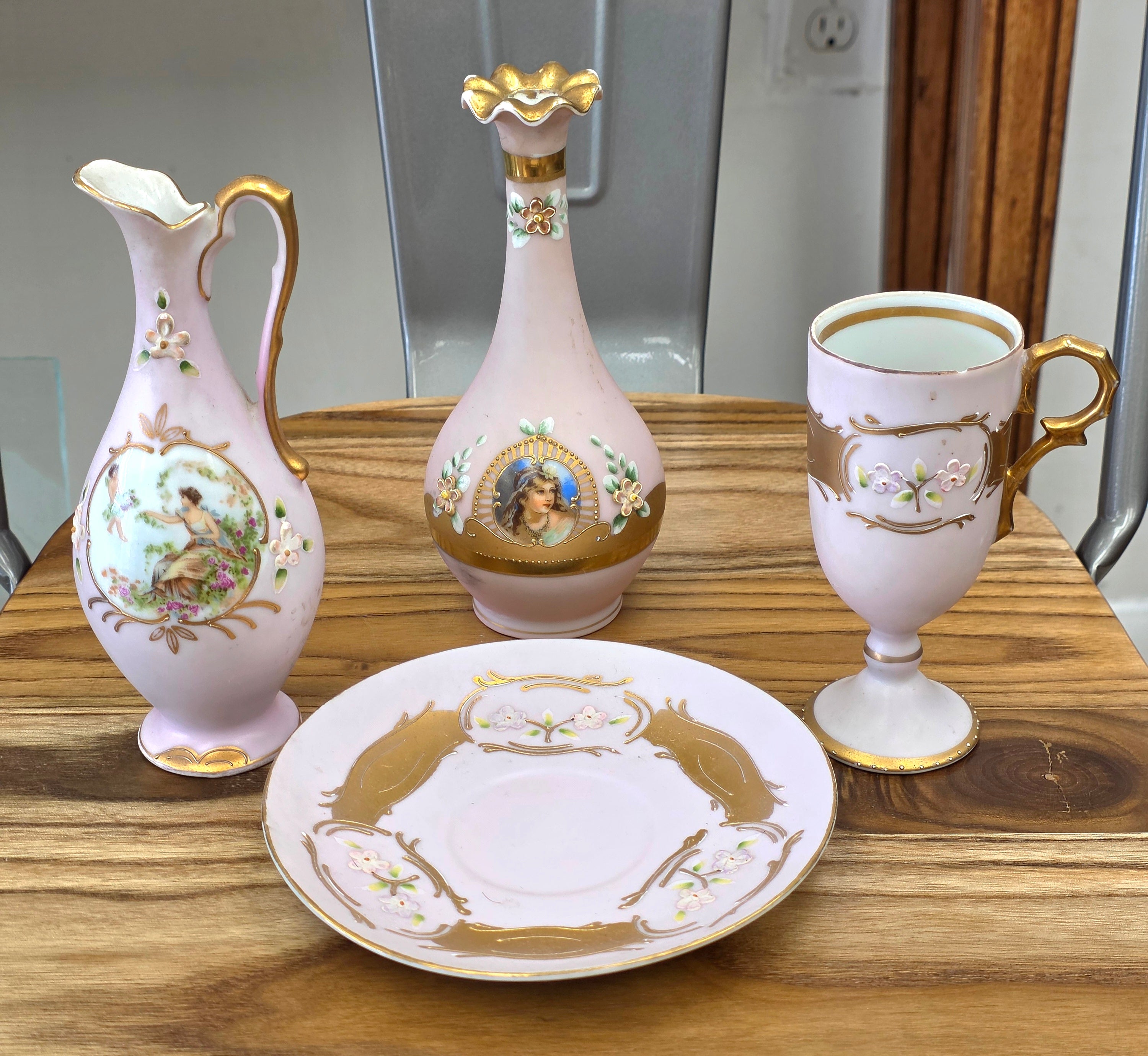 Lenwile Ardalt Moriage Japan VTG Set of 4