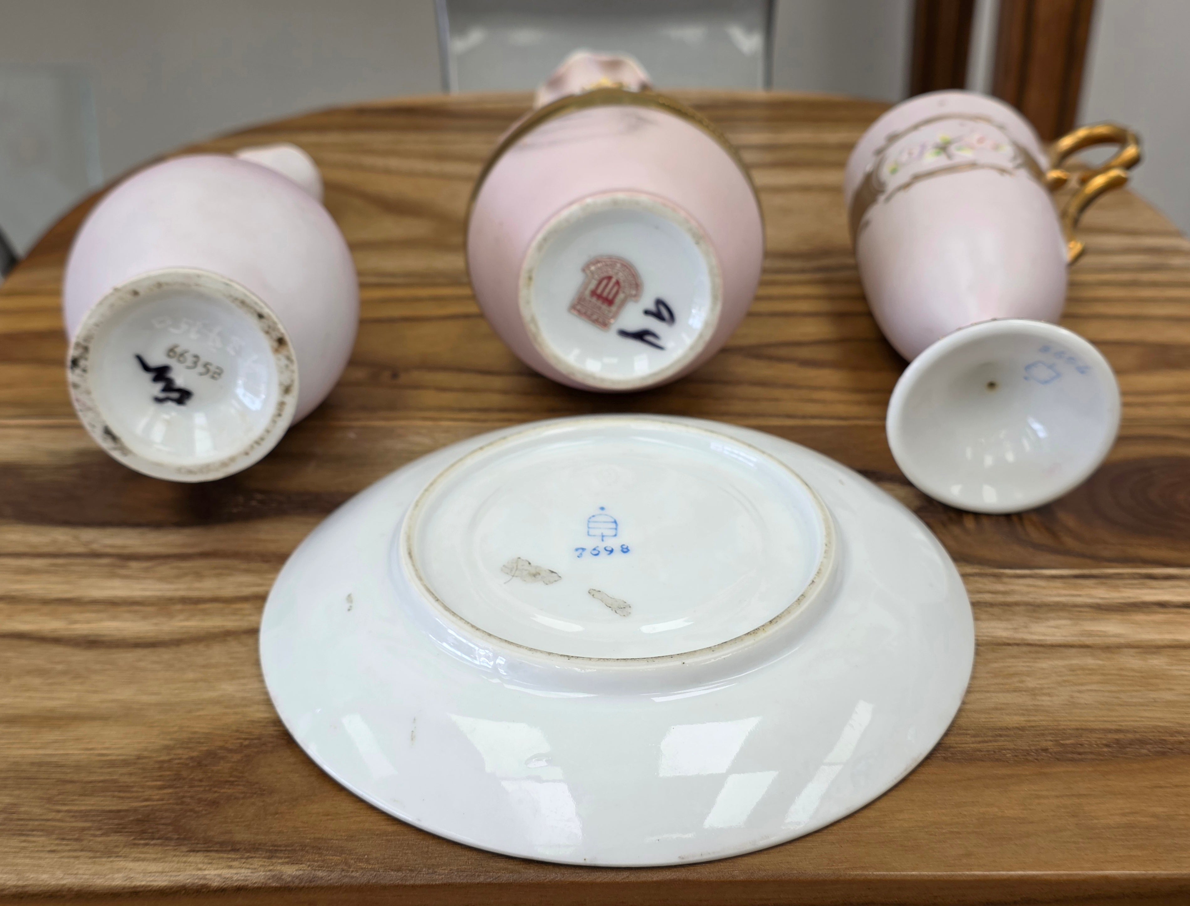 Lenwile Ardalt Moriage Japan VTG Set of 4
