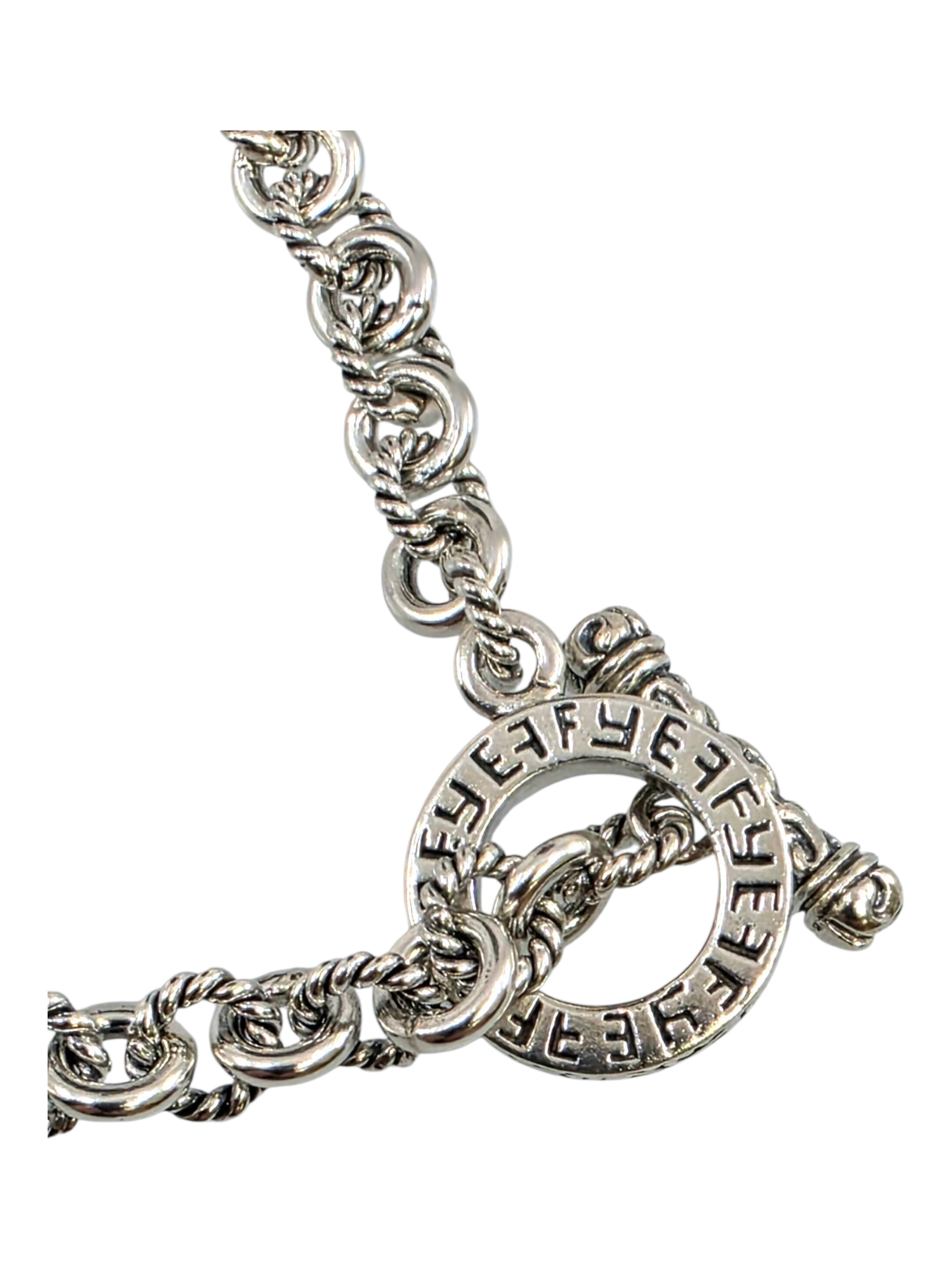 EFFY Pave Diamond Charm pendant and chain