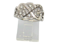 EMWA 14K WHITE GOLD DIAMOND RING