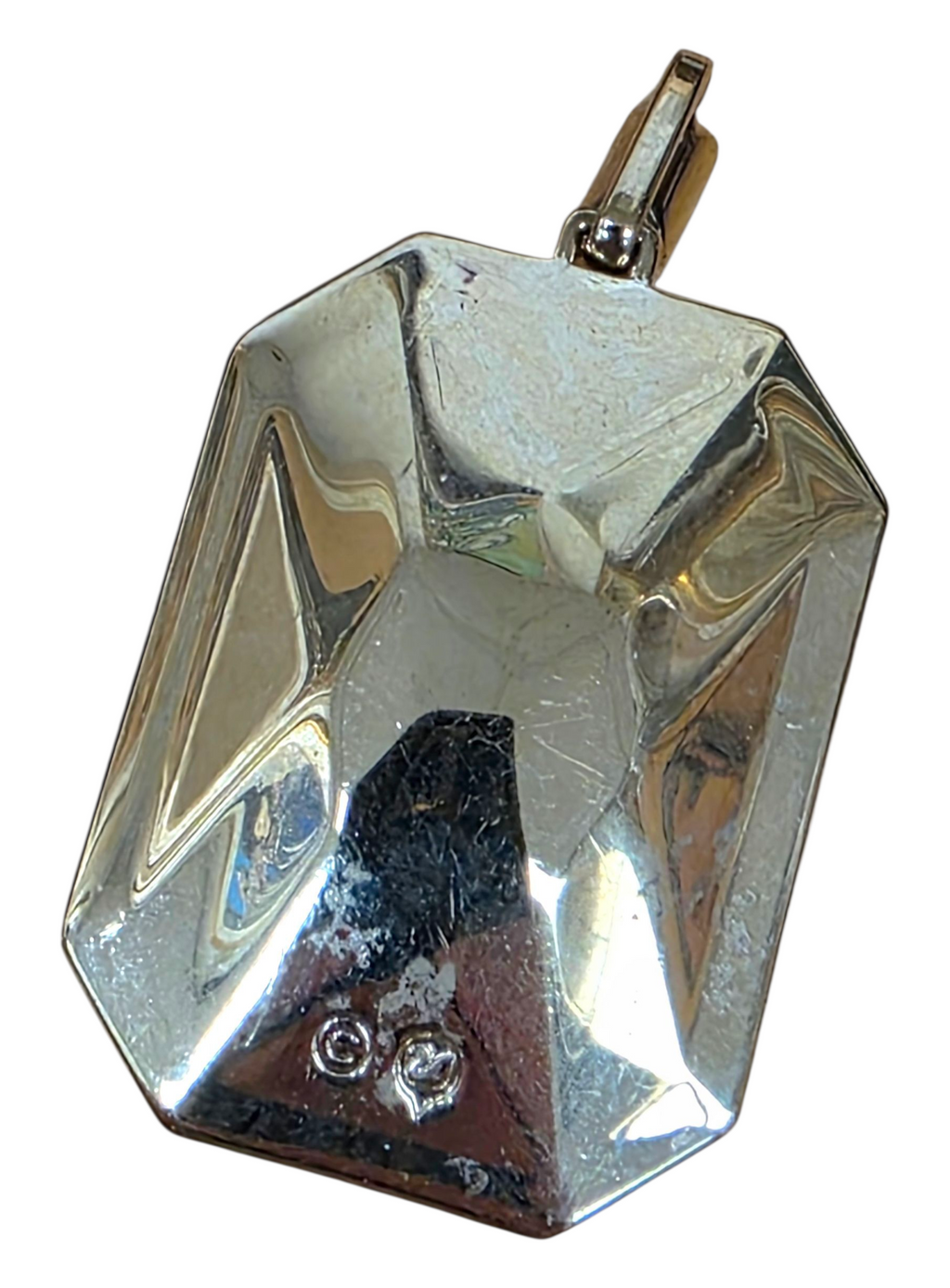 Large Swarovski Afternoon Pendant Retired 2" x 1"