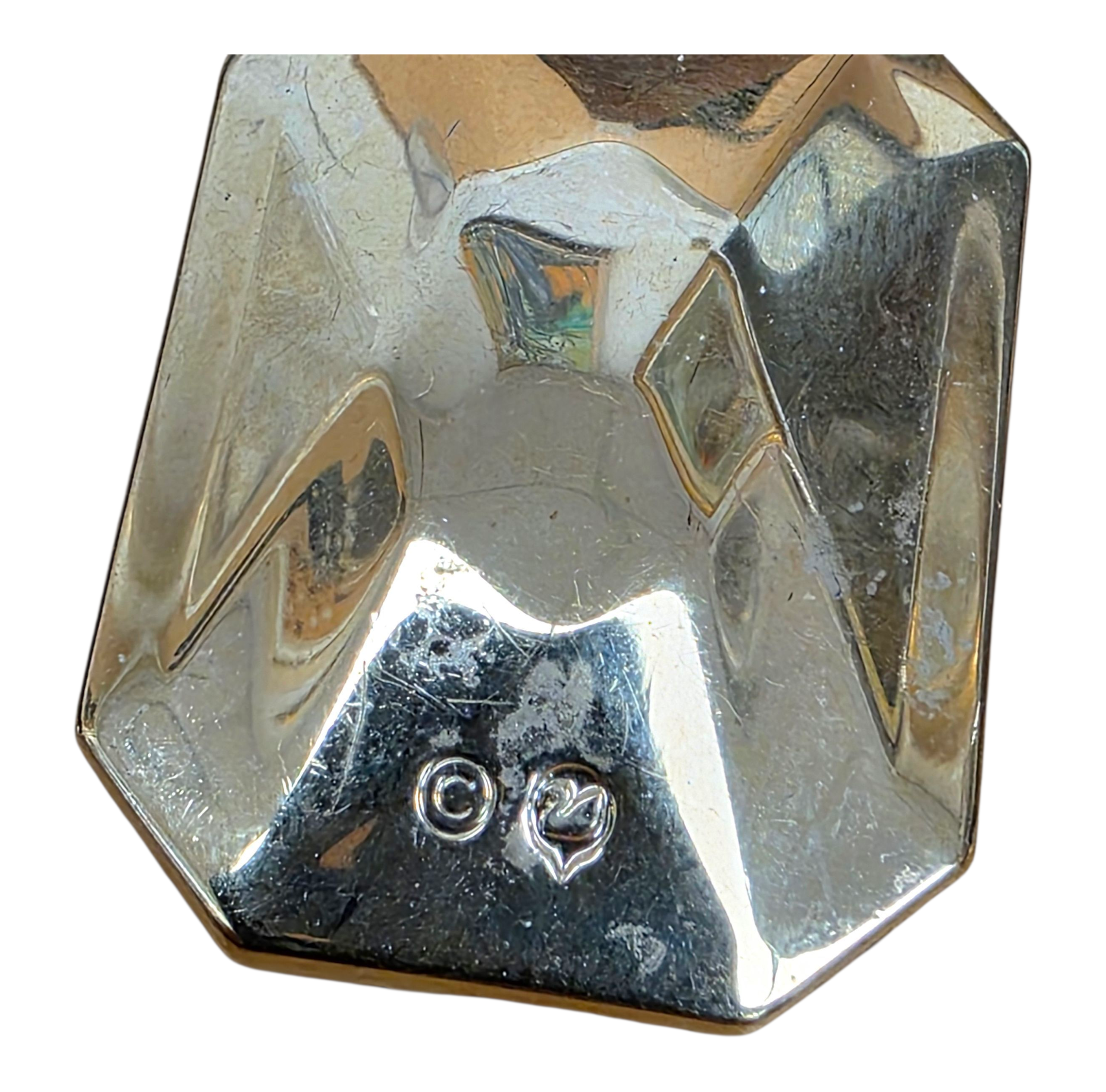 Large Swarovski Afternoon Pendant Retired 2" x 1"