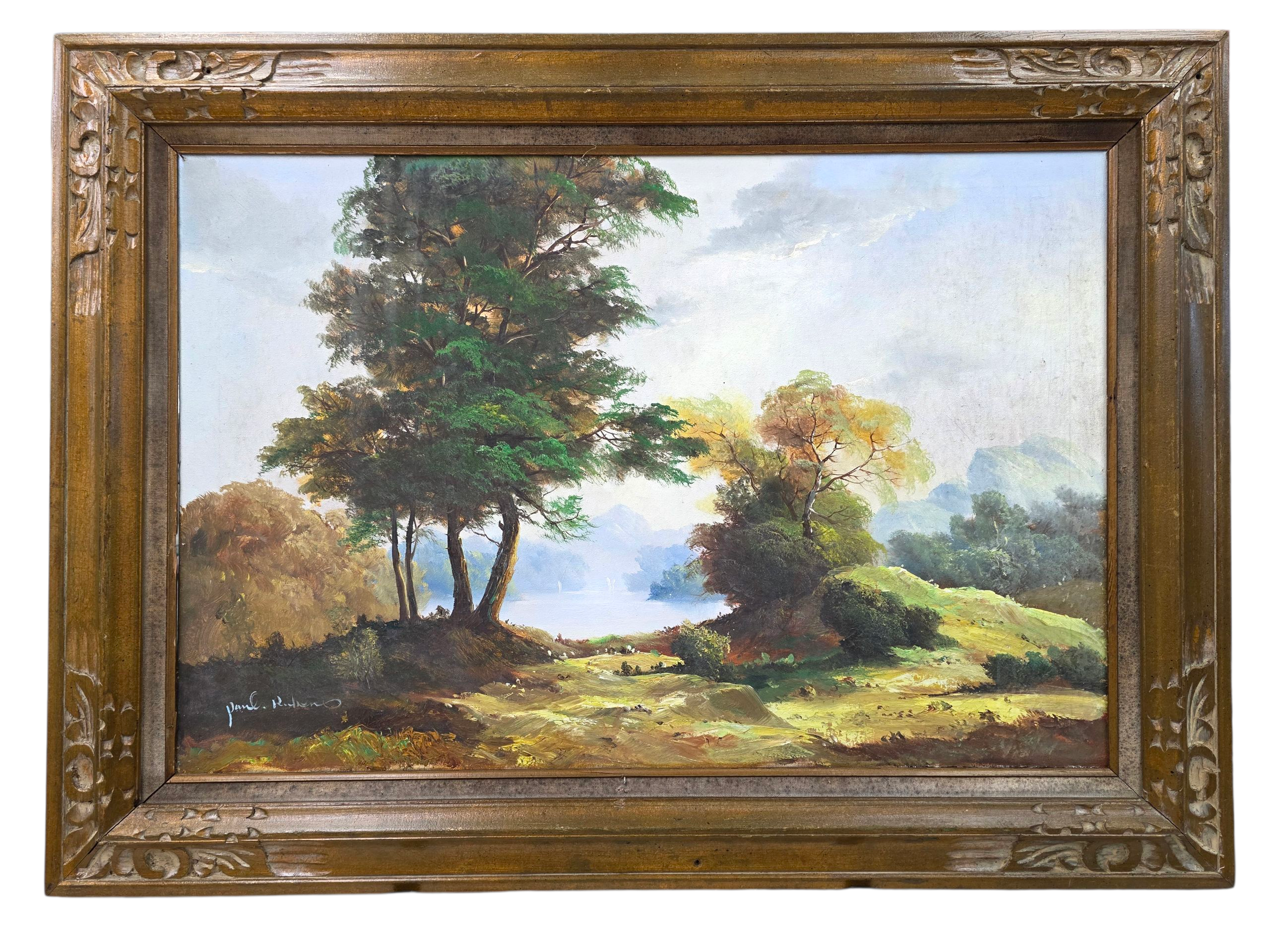 Paul Rubens Landscape oil on canvas
