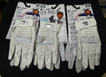 Lot of 3 Franklin CFX Pro youth chrome white batting gloves size S