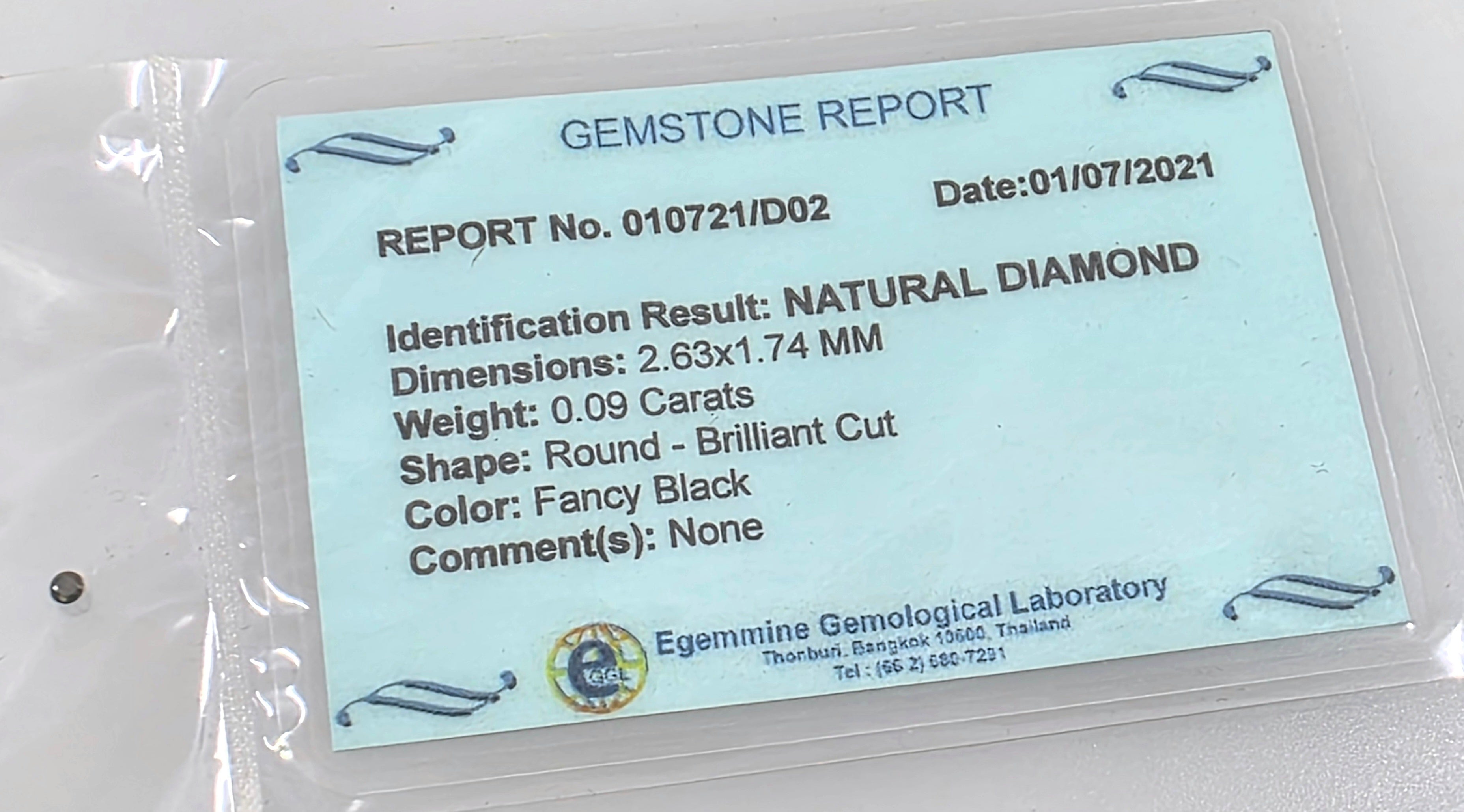 .09carats Natural Diamond