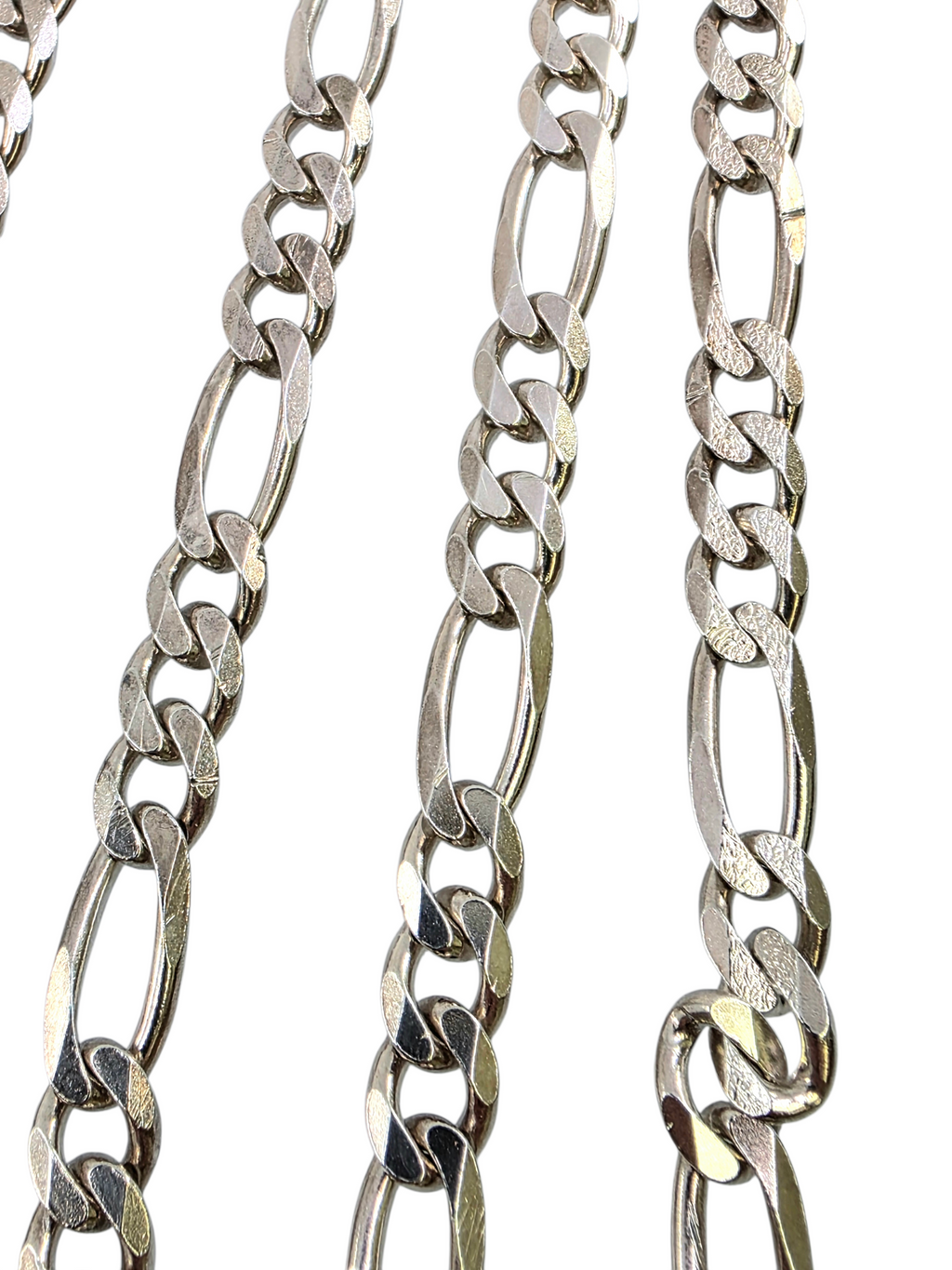 Sterling Silver Figaro Chain
